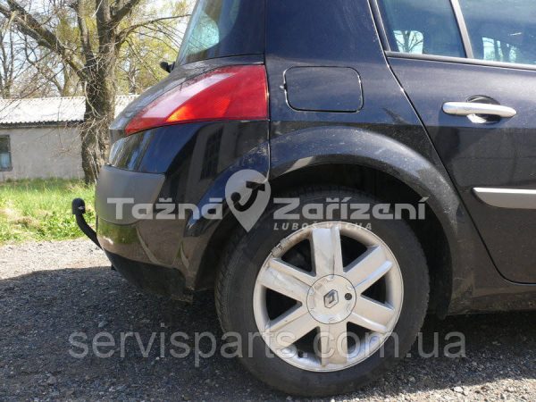 Польський фаркоп з'ємний гак на Renault Megane II 2002-2008 (хетчбек) - Зображення 6