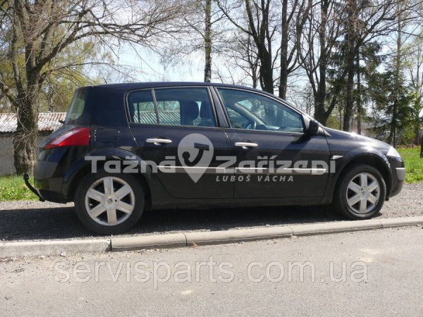 Польський фаркоп з'ємний гак на Renault Megane II 2002-2008 (хетчбек) - Зображення 7