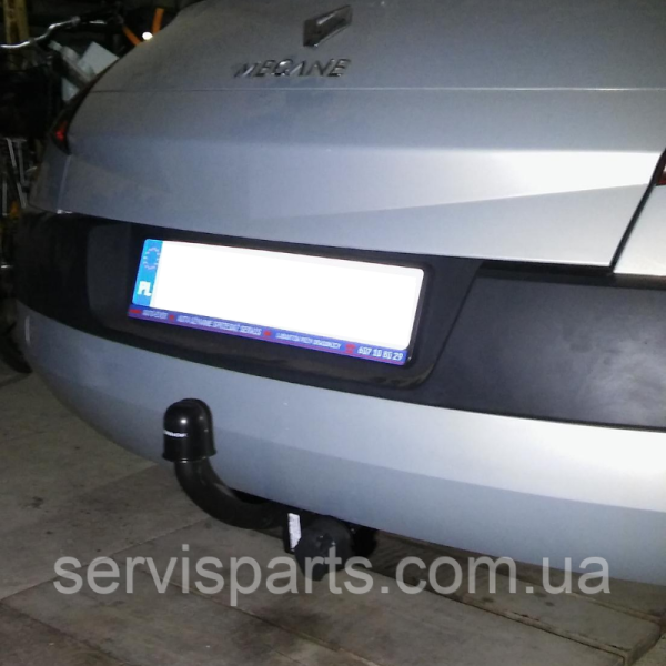 Польський фаркоп з'ємний гак на Renault Megane II 2002-2008 (хетчбек) - Зображення 2