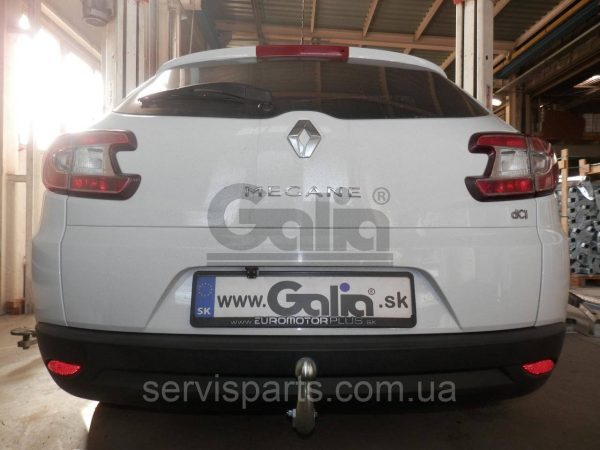 Оцинкований фаркоп на Renault Megane Grandtour III 2008-2016 (Рено Меган) - Зображення 9