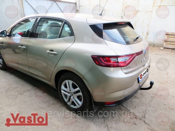 Фаркоп з'ємний гак на Renault Megane IV 2016- (хетчбек) - Зображення 3