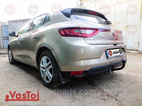 Фаркоп з'ємний гак на Renault Megane IV 2016- (хетчбек) - Зображення 5