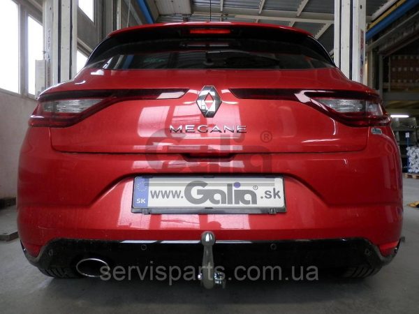 Оцинкований фаркоп на Renault Megane IV 2016 (хетчбек)