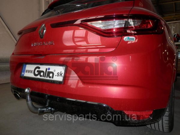 Оцинкований фаркоп на Renault Megane IV 2016 (хетчбек) - Зображення 2