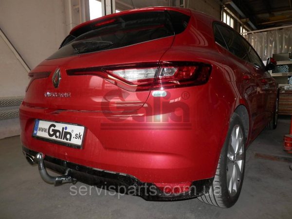Оцинкований фаркоп на Renault Megane IV 2016 (хетчбек) - Зображення 3