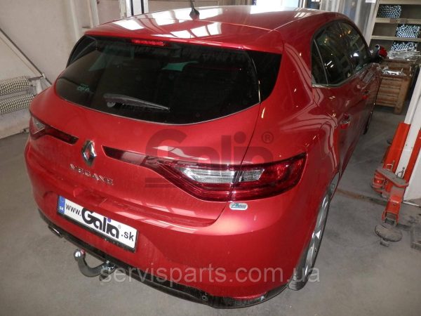 Оцинкований фаркоп на Renault Megane IV 2016 (хетчбек) - Зображення 4