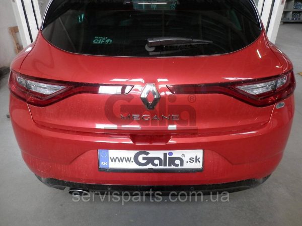 Оцинкований фаркоп на Renault Megane IV 2016- (хетчбек) Швидкознімний автомат на ручці - Зображення 4