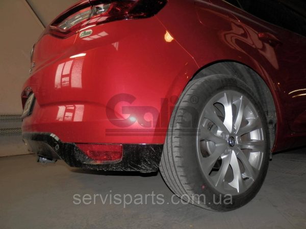 Оцинкований фаркоп на Renault Megane IV 2016- (хетчбек) Швидкознімний автомат на ручці - Зображення 5
