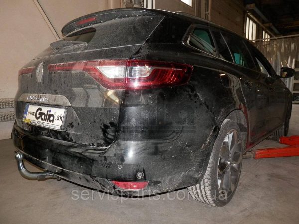Оцинкований фаркоп на Renault Megane Grandtour IV 2016 (універсал)