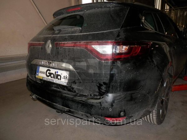 Оцинкований фаркоп на Renault Megane Grandtour IV 2016- (универсал) Швидкознімний автомат на ручці - Зображення 4