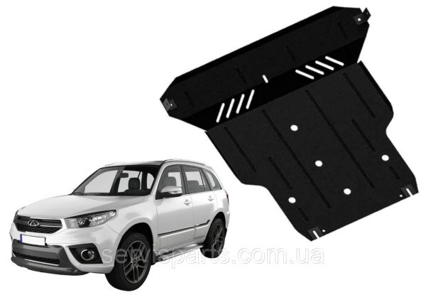 Захист двигуна Chery Tiggo 3 2014+ (також Tiggo 3 Pro) - Зображення 2