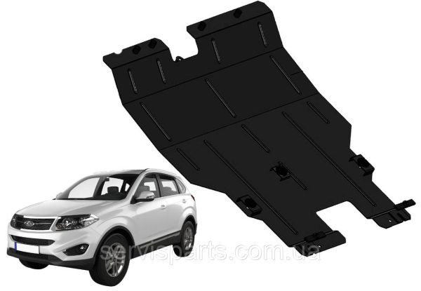 Захист двигуна Chery Tiggo 5 2013- (Чері Тіго 5) - Зображення 4