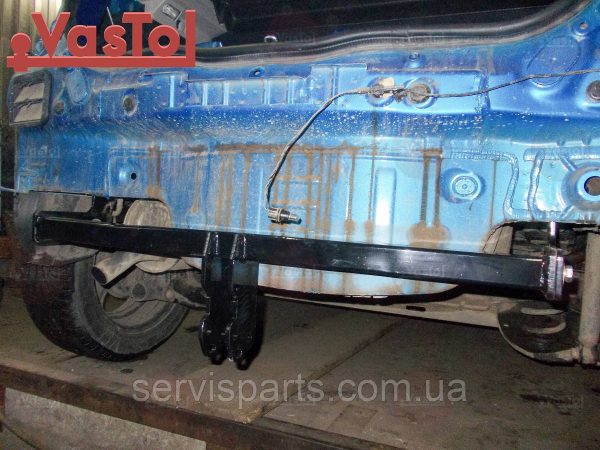 Фаркоп знімний гак на Renault Sandero Stepway 2009-2012 без підрізу бампера. - Зображення 8