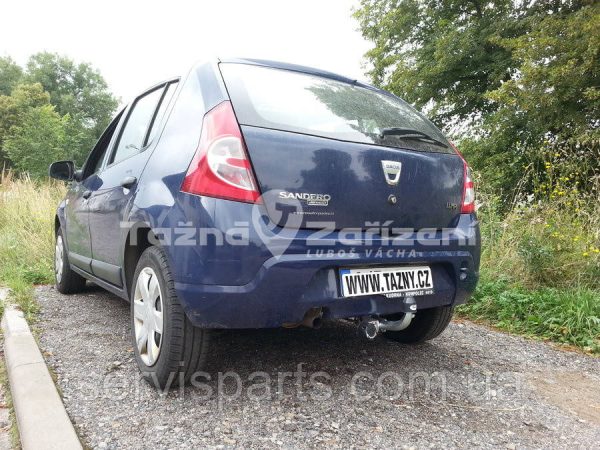 Оцинкований фаркоп на Renault Sandero II 2013-2020 (також Stepway) - Зображення 9