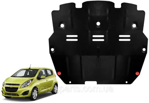 Захист двигуна Chevrolet Spark M300 2009-2015 (Шевроле Спарк) - Зображення 3