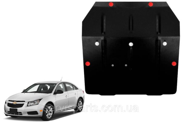 Захист двигуна Chevrolet Cruze 2008-2016 (Шевроле Круз J300) - Зображення 10