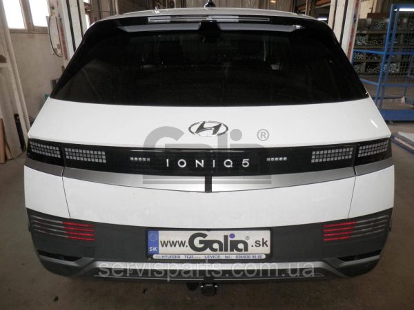 Оцинкований фаркоп Hyundai Ioniq 5 2021- (Хюндай Іонік 5) Швидкознімний автомат на ручці - Зображення 3