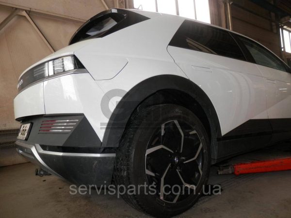 Оцинкований фаркоп Hyundai Ioniq 5 2021- (Хюндай Іонік 5) Швидкознімний автомат на ручці - Зображення 4