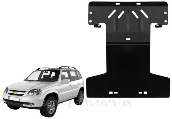 Захист двигуна Chevrolet Niva 2002 - (Шевроле Ніва) - Зображення 5