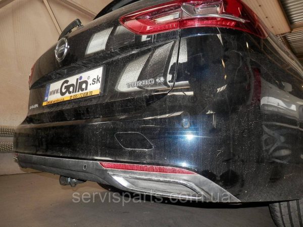 Фаркоп знімний гак Opel Insignia Sports Tourer 2017- (Опель Інсігнія) Швидкознімний автомат на ручці