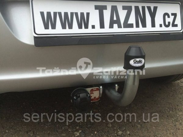 Оцинкований фаркоп на Peugeot 308 2007-2013 хетчбек (без зняття бампера)