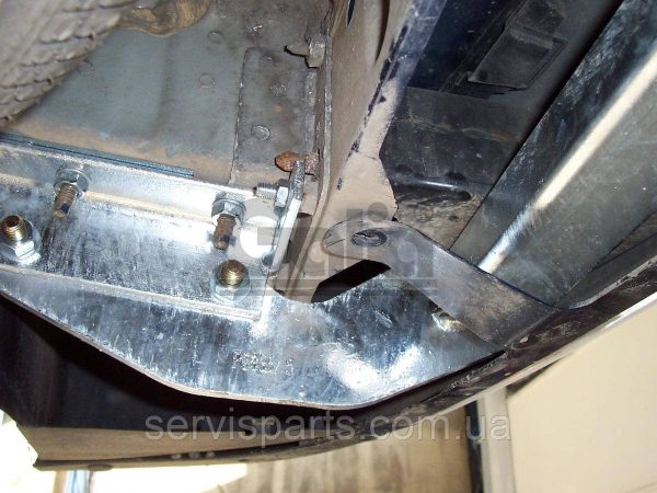 Оцинкований фаркоп на Peugeot 307 SW 2002-2008 (Пежо 307) без підрізу бампера. - Зображення 4