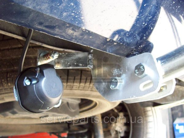 Оцинкований фаркоп на Peugeot 307 SW 2002-2008 (Пежо 307) без підрізу бампера. - Зображення 9