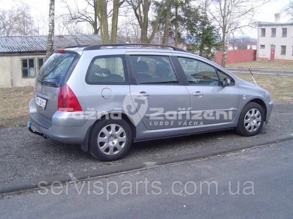 Польський фаркоп на Peugeot 307 SW 2002-2008 (без зняття бампера) - Зображення 2