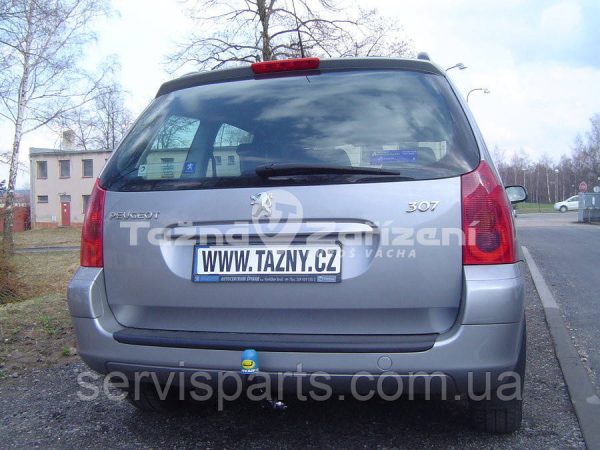 Польський фаркоп на Peugeot 307 SW 2002-2008 (без зняття бампера) - Зображення 3