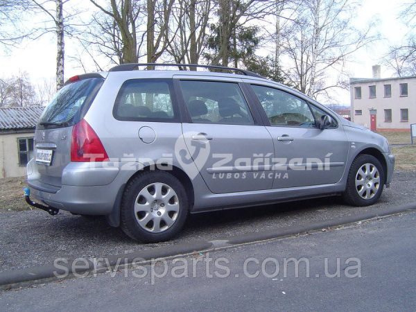 Польський фаркоп на Peugeot 307 SW 2002-2008 (без зняття бампера) - Зображення 4