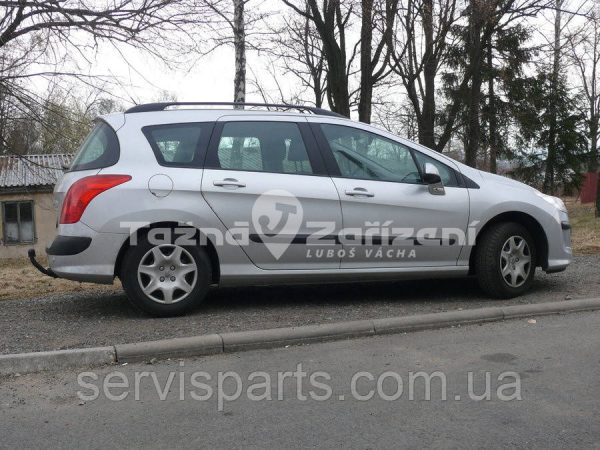 Польський фаркоп на Peugeot 308 SW 2007-2014 (без підрізу бампера) - Зображення 2