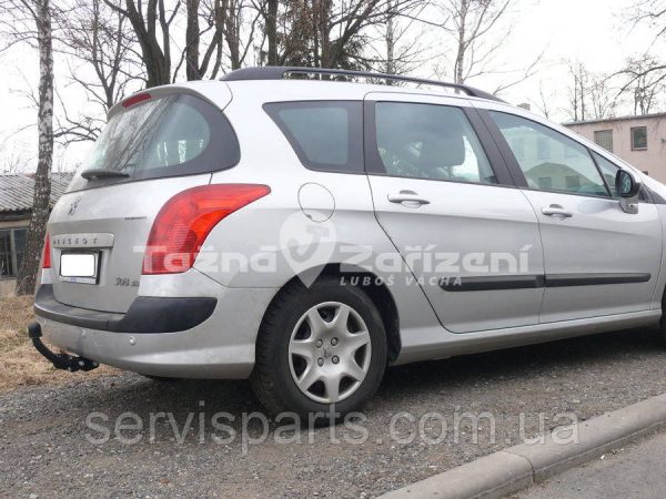 Польський фаркоп на Peugeot 308 SW 2007-2014 (без підрізу бампера)