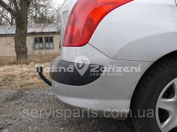 Польський фаркоп на Peugeot 308 SW 2007-2014 (без підрізу бампера) - Зображення 6