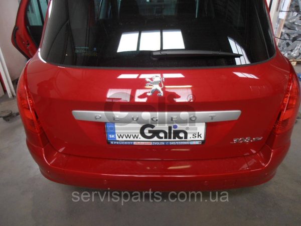 Оцинкований фаркоп на Peugeot 308 SW 2007-2014 Універсал (без підрізання бампера) Швидкознімний автомат на ручці - Зображення 4