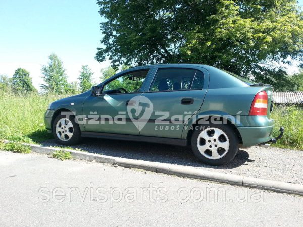Фаркоп Opel Astra G 1998-2005 (седан та хетчбек) без підрізу бампера. - Зображення 2