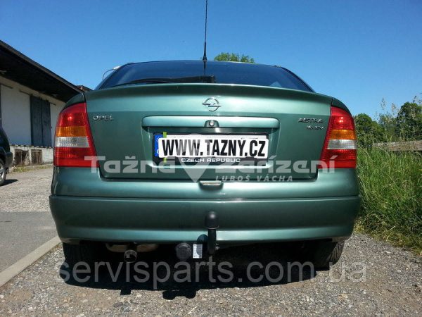 Фаркоп Opel Astra G 1998-2005 (седан та хетчбек) без підрізу бампера. - Зображення 3