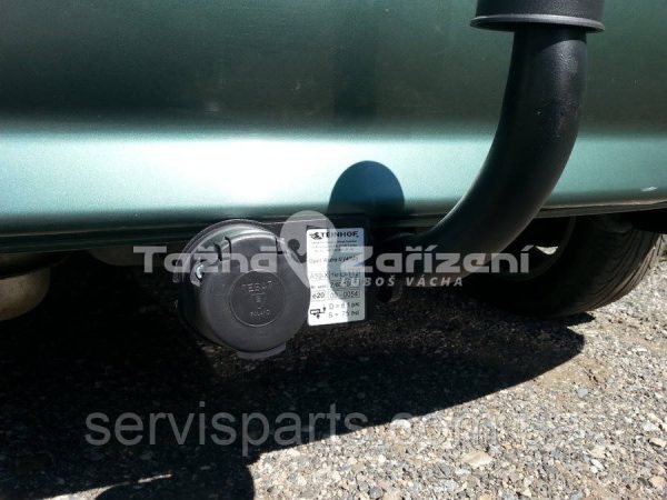 Фаркоп Opel Astra G 1998-2005 (седан та хетчбек) без підрізу бампера. - Зображення 5