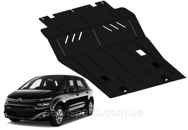 Захист двигуна Citroen C4 Picasso II 2013-2022 (також Grand C4 Picasso) - Зображення 4