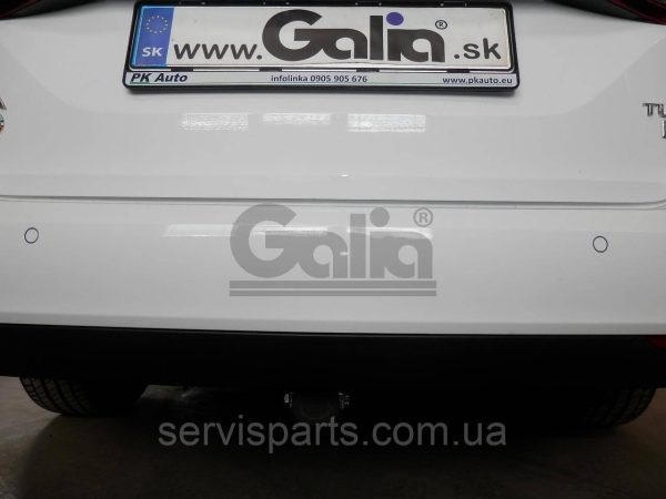 Оцинкований фаркоп на Opel Astra K Sports Tourer 2016-2021 без підрізування бампера Швидкознімний автомат на ручці - Зображення 6