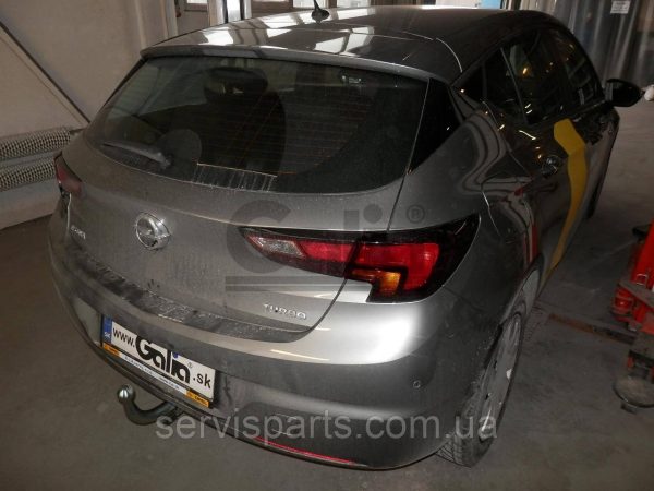 Оцинкований фаркоп Opel Astra K 2016-2021 без підрізу бампера. - Зображення 4