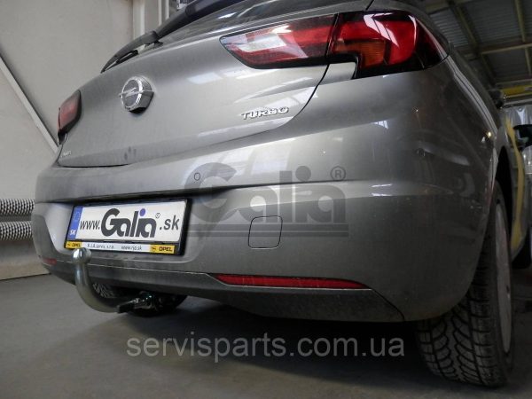 Оцинкований фаркоп Opel Astra K 2016-2021 без підрізу бампера. - Зображення 6