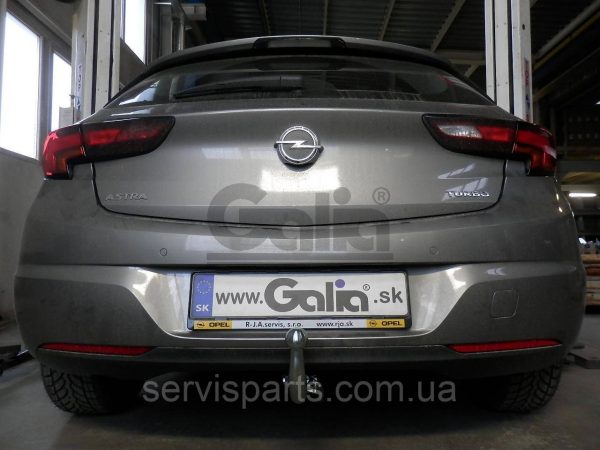 Оцинкований фаркоп Opel Astra K 2016-2021 без підрізу бампера. - Зображення 7