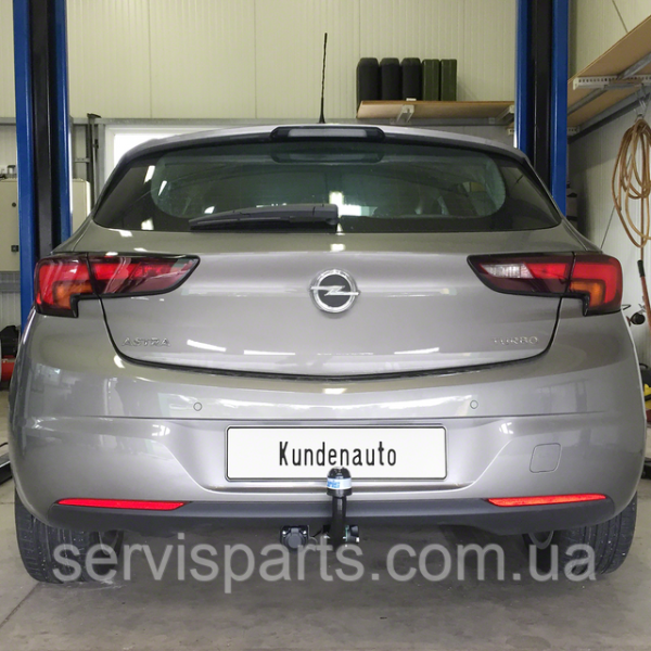 Швидкознімний фаркоп Opel Astra K 2015- на ключі (Опель Астра К) - Зображення 9