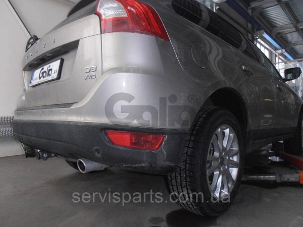 Оцинкований фаркоп Volvo XC60 2008-2017 (Вольво) Швидкознімний автомат на ручці - Зображення 10