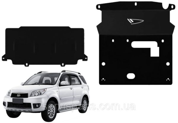 Захист двигуна Daihatsu Terios II 2006-2016 (Дайхатсу Теріос 2) - Зображення 2