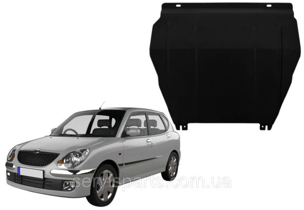 Захист двигуна Daihatsu Sirion M100 1998-2004 (Дайхатсу Сіріон) - Зображення 2