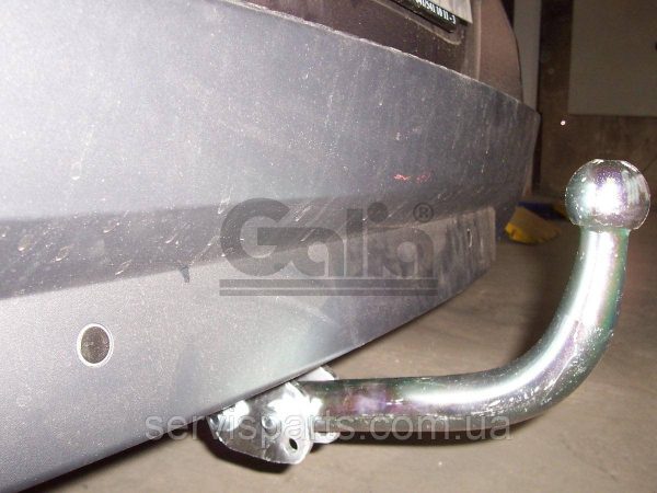 Оцинкований фаркоп на Renault Scenic III 2009-2015 (Рено Сценік) без підрізу бампера - Зображення 4