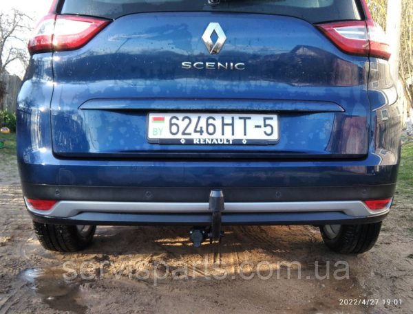 Польський фаркоп на Renault Scenic IV 2016- (Grand Scenic 4) - Зображення 3