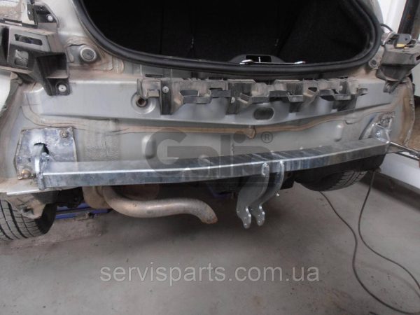 Словацький фаркоп на Renault Megane Scenic II 2004-2009 (Grand Scenic) без підрізу бампера - Зображення 3