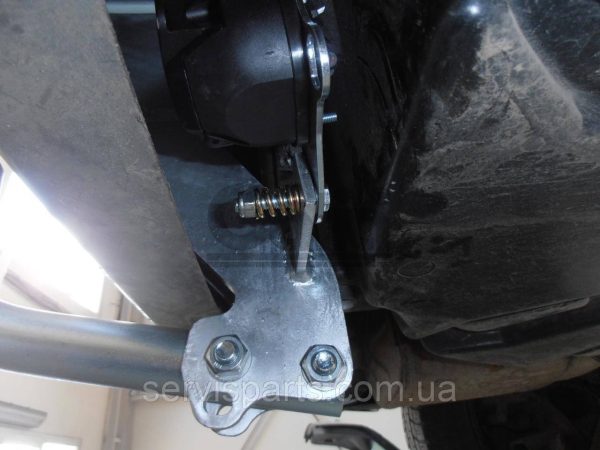 Словацький фаркоп на Renault Megane Scenic II 2004-2009 (Grand Scenic) без підрізу бампера - Зображення 7